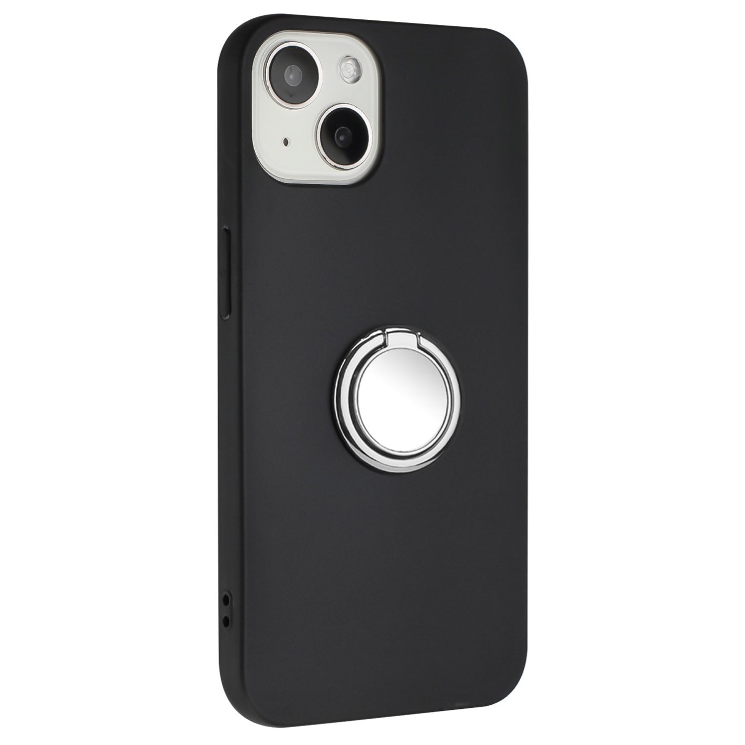 Ring Kickstand TPU Cover for iPhone 13 6.1 inch Frosted Phone Case Support Car Magnet Mount Ring Kickstand TPU Cover for iPhone 13 6.1 inch Frosted Phone Case Support Car Magnet Mount